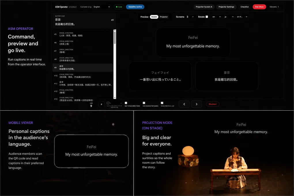 Fringe Accessibility Captions & Multilingual Surtitles Support 2026